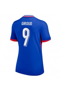 Frankrike Olivier Giroud #9 Fotballdrakt Hjemme Klær Dame EM 2024 Korte ermer